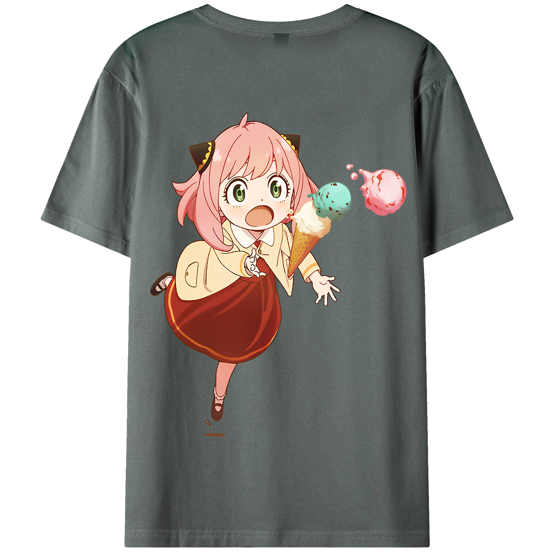 （画像用） SPY×FAMILY间谍家家酒 綿100％半袖Tシャツ（背面プリント）